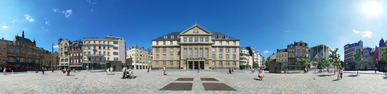 Place de l'Hôtel de Ville à Esch-sur-Alzette