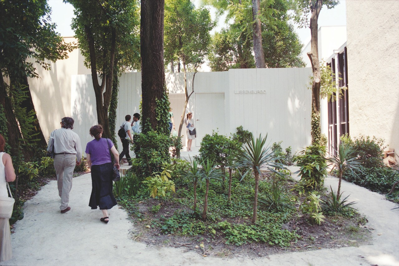 Vergängliche Installation