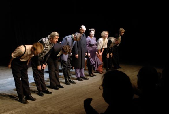Schlusszene eines Theaterstücks