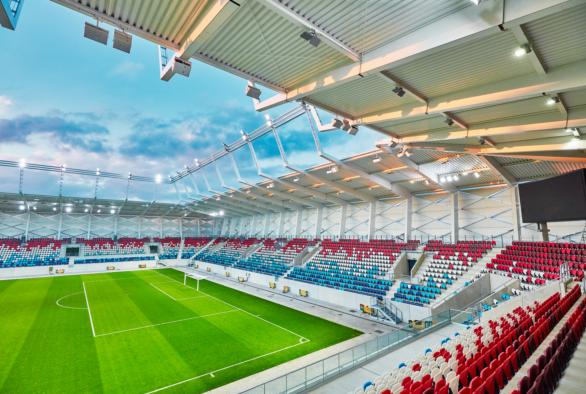 Das brandneue Nationalstadion ist nur ein Beispiel für den hohen Standard der luxemburgischen Sportinfrastrukturen.