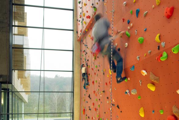Climbing in Jugendherberge in Echternach