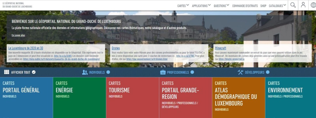 Géoportail du Grand-Duché de Luxembourg