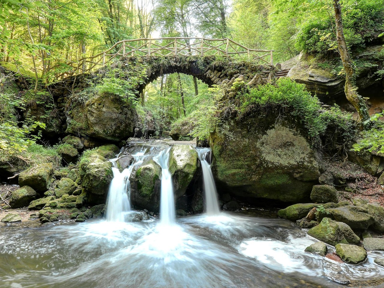 Bild - Müllerthal - "Schiessentumpel" Wasserfälle