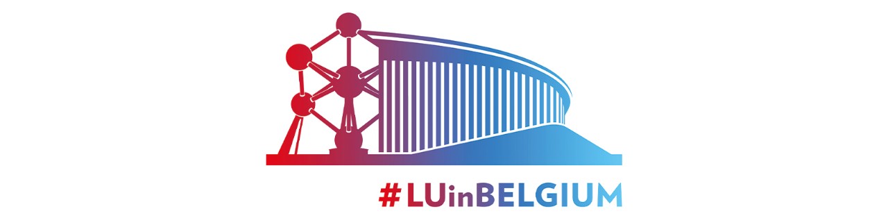 Logo #LUinBELGIUM