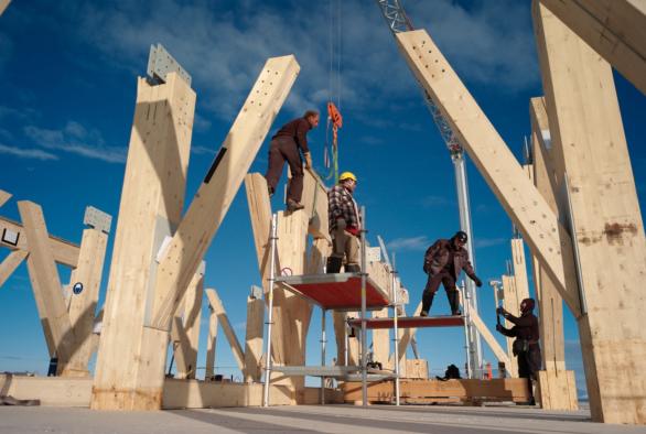 Belgian Princess Elisabeth polar station in Antarctica