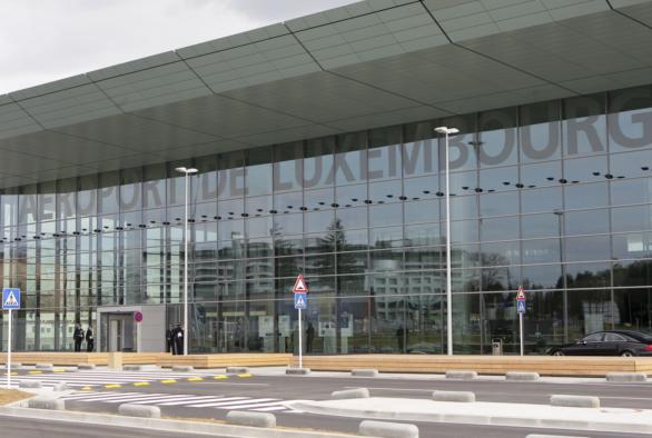 Luxembourg's airport Findel was completely rebuilt in 2008.