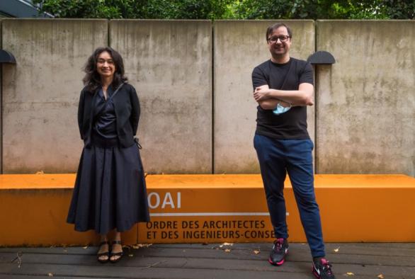 Hisae Ikenaga et Filip Markiewicz - Art in Situ contest winners