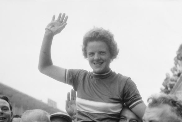 Elsy Jacobs - Victoire championnat du monde sur route pour femmes 1958