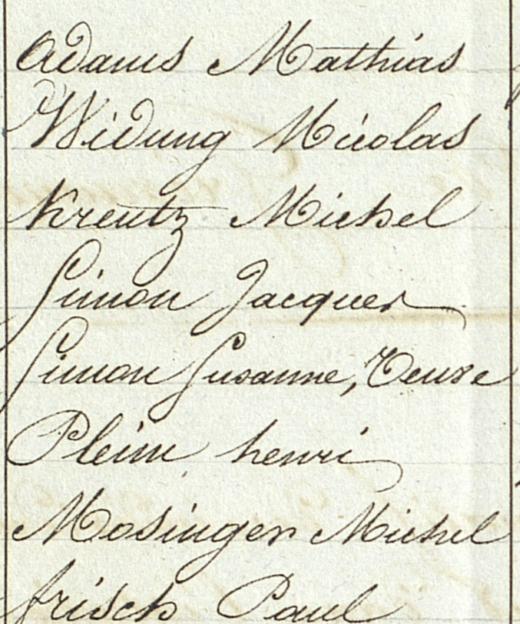 The staff of Luxembourg’s archives is used to queries from many countries – don’t hesitate to contact them if you are looking for your roots.