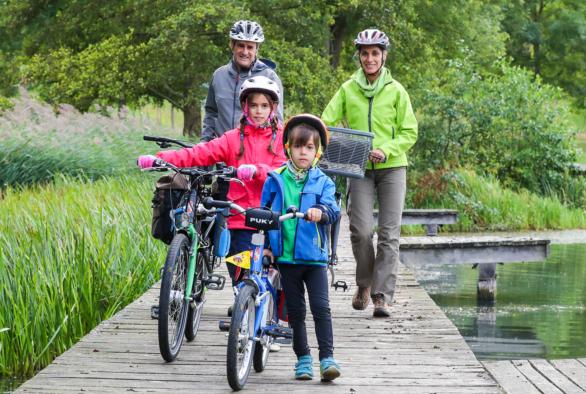 The Echternach Lake is perfect for family outings.