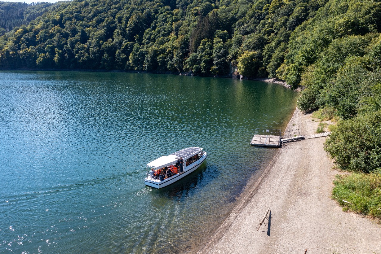 Solar-powered boat