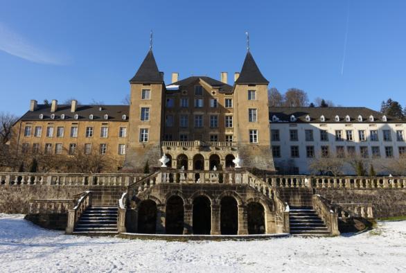 Castle and baroque gardens of Ansembourg