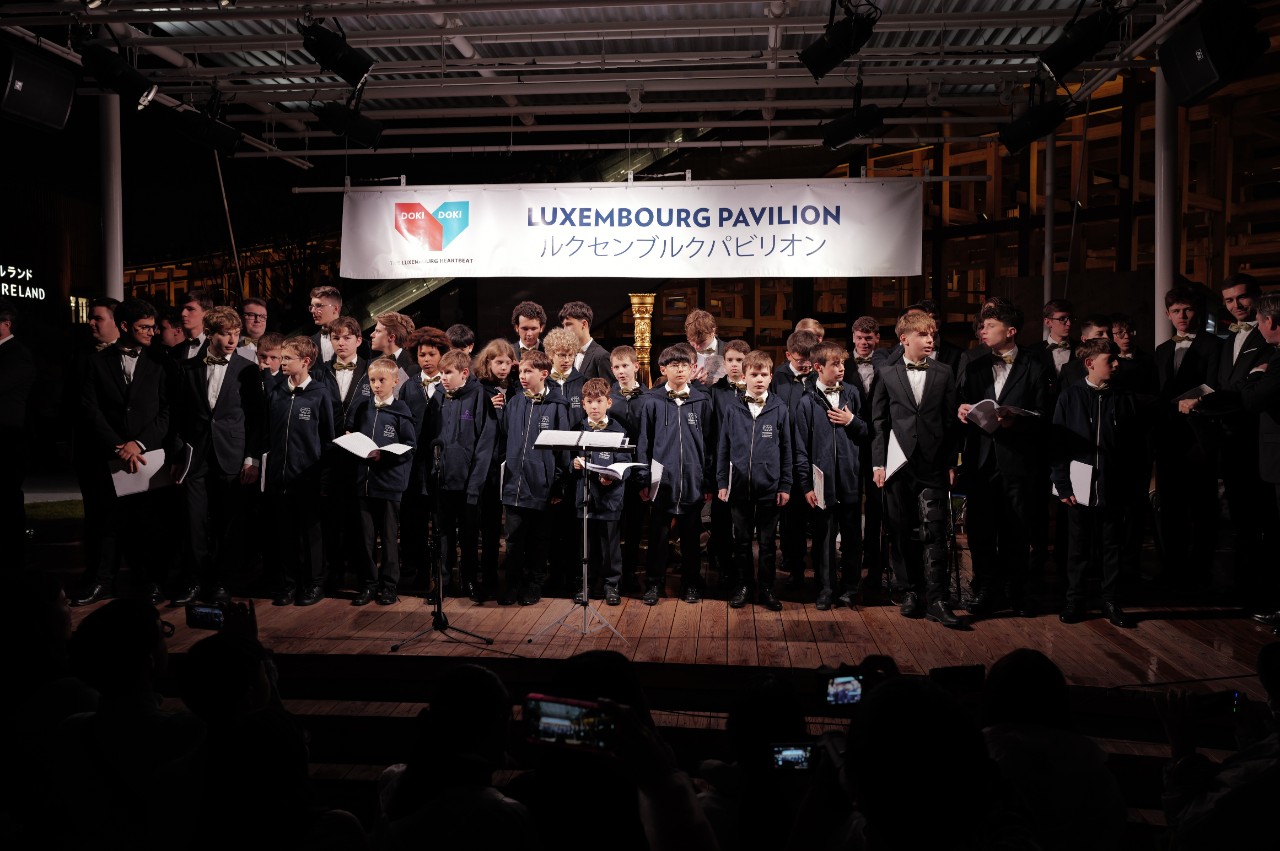 The Pueri Cantores of the Conservatoire de Luxembourg 