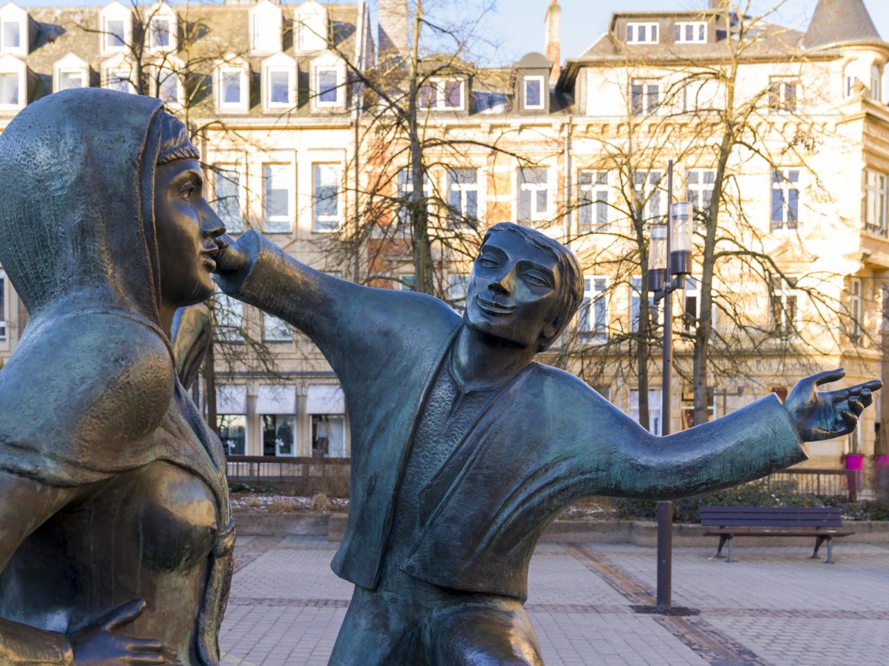 Image - Place du Théâtre - City of Luxembourg
