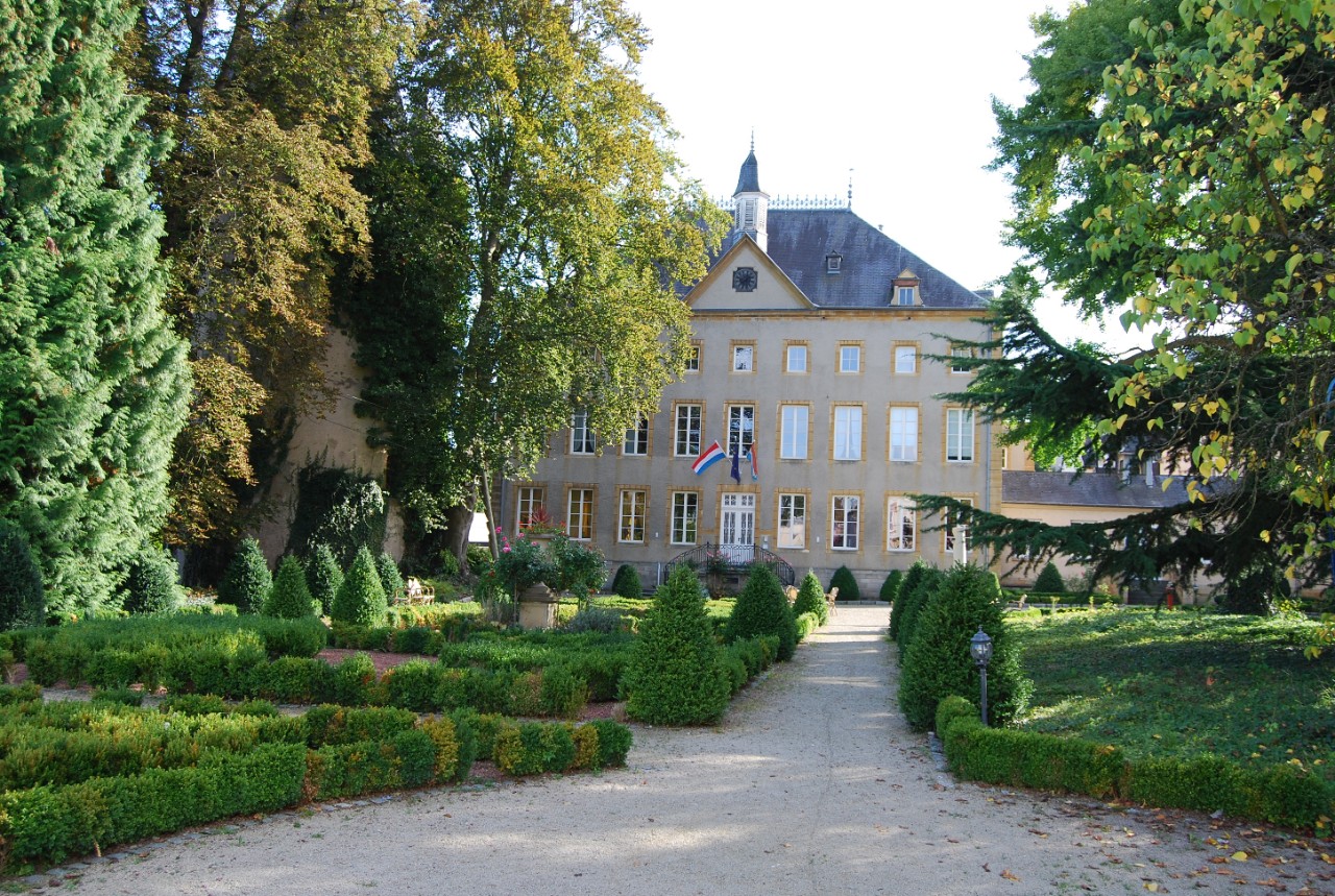 Château de Schengen à la Moselle luxembourgeoise