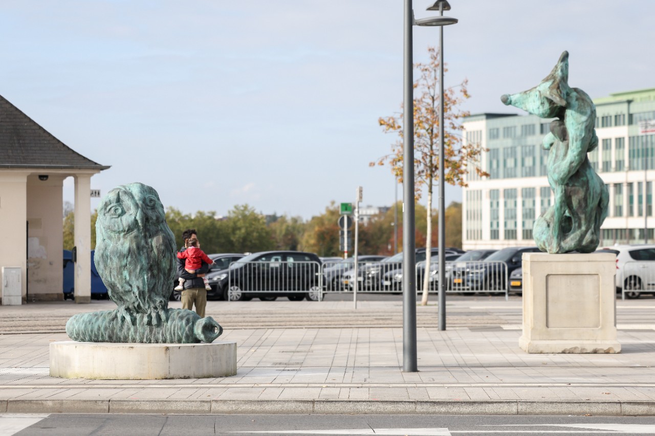Stefan Strumbel, The Owl et Fuchs, 2025