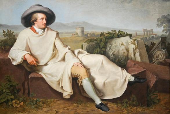 Le poète et romancier allemand Johann Wolfgang von Goethe a fait deux incursions au Luxembourg. 