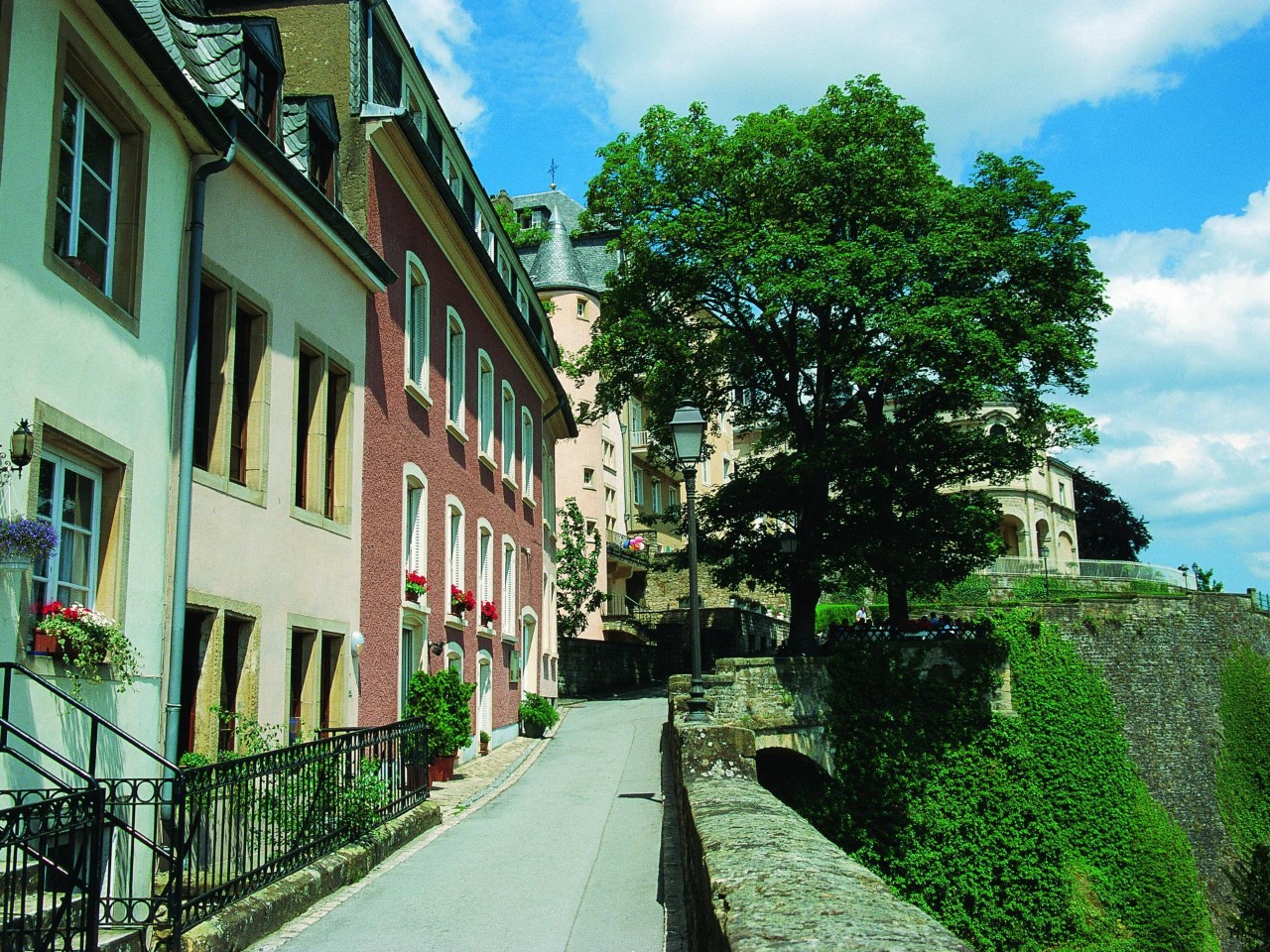 Image - Chemin de la Corniche - Luxembourg Ville