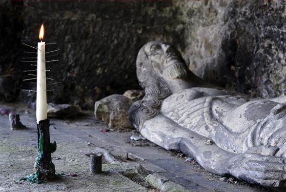 La grotte "Péiter Onrou"