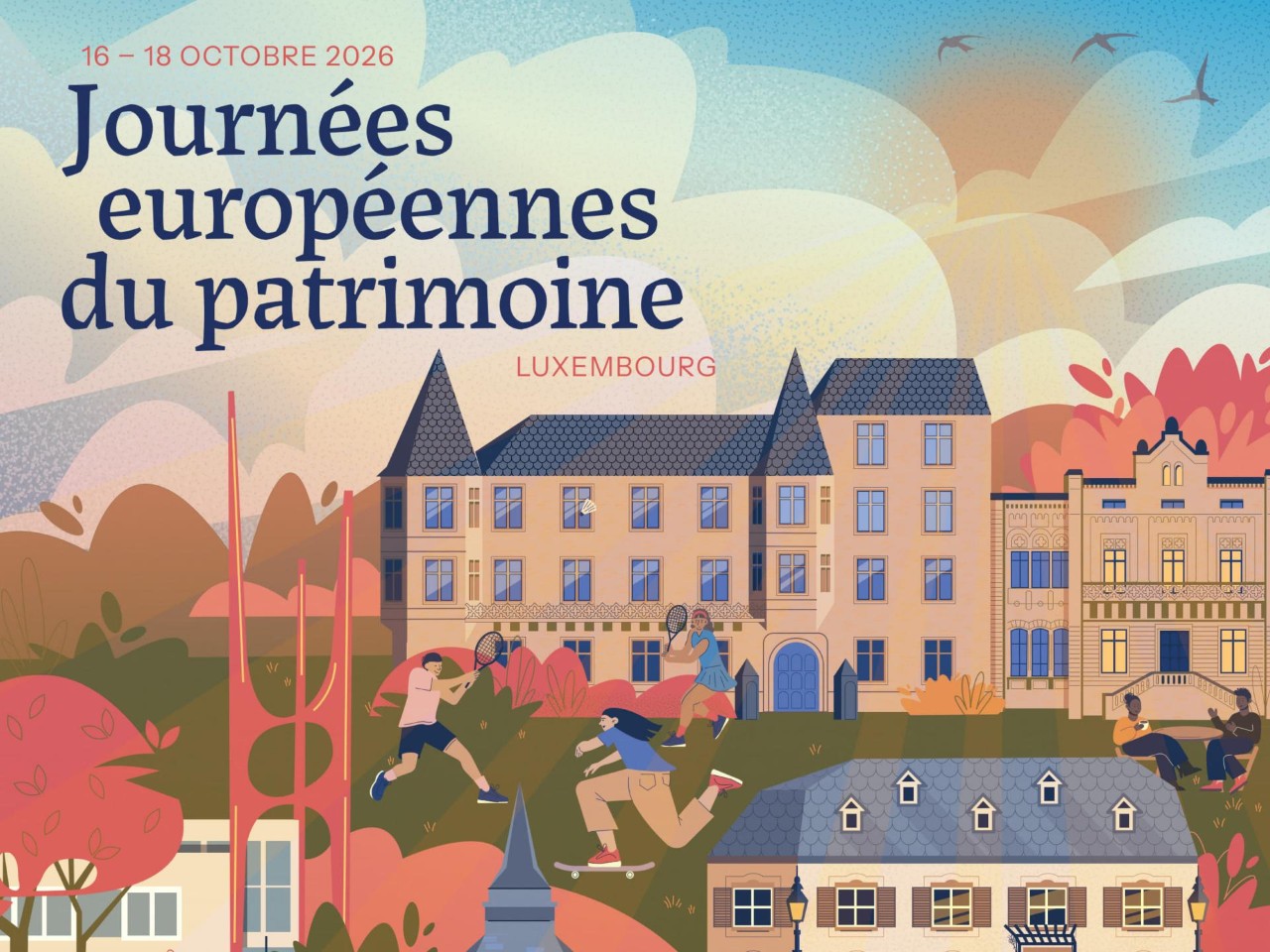 Image - Affiche Journées européennes du patrimoine 2026 - Luxembourg