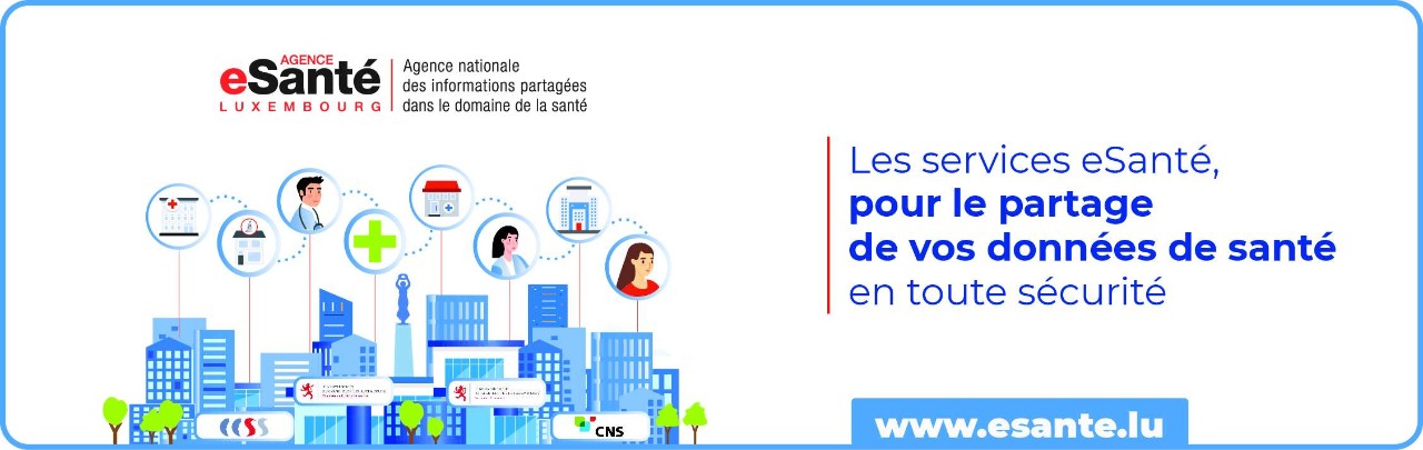 Page d'accueil eSante.lu